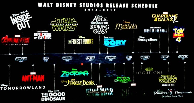 Disney Movie Line-Up for 2015-2017 | Mouse Freaks